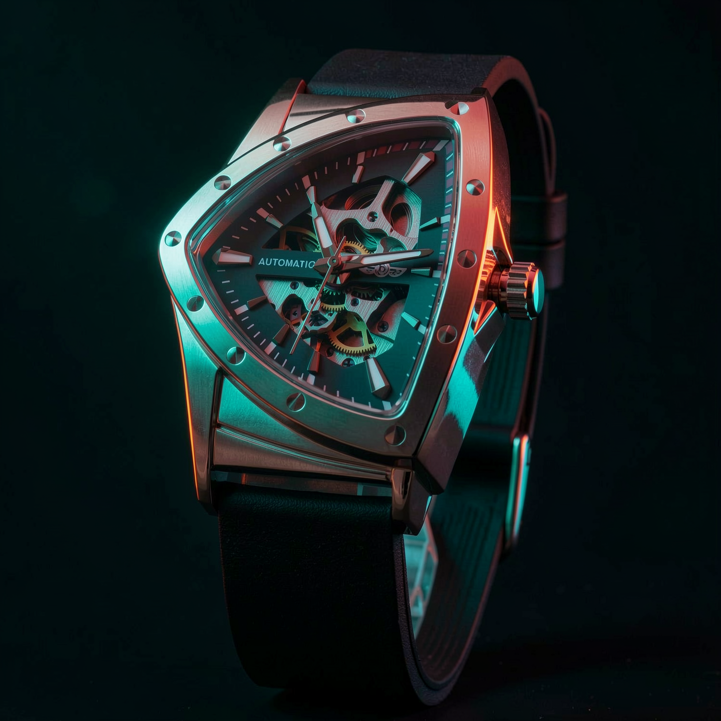 KINETIC Precision mechanical watch — close product detail